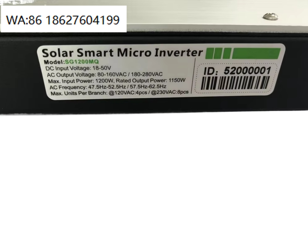 Micro Inverter 1400W Solar Grid Tie - 1000W 1200W 1400W グリッドタイ接続型マイクロソーラーインバーター 防水MPPT 家庭用太陽光発電システム