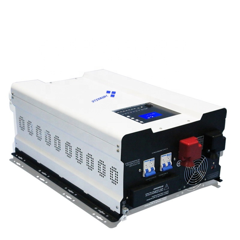 Off Grid Solar Inverter 48V 6000W - 6000W 48V ハイブリッド オンオフグリッド ソーラーコンバーター充電器 純正弦波インバーター