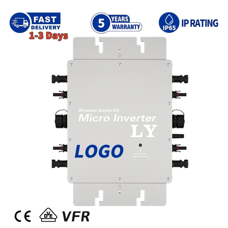 Micro Inverter 1400W Solar Grid Tie - 防水ソーラーグリッドタイマイクロインバーター WIFI制御 1200w 1400w 1600w ホットセール