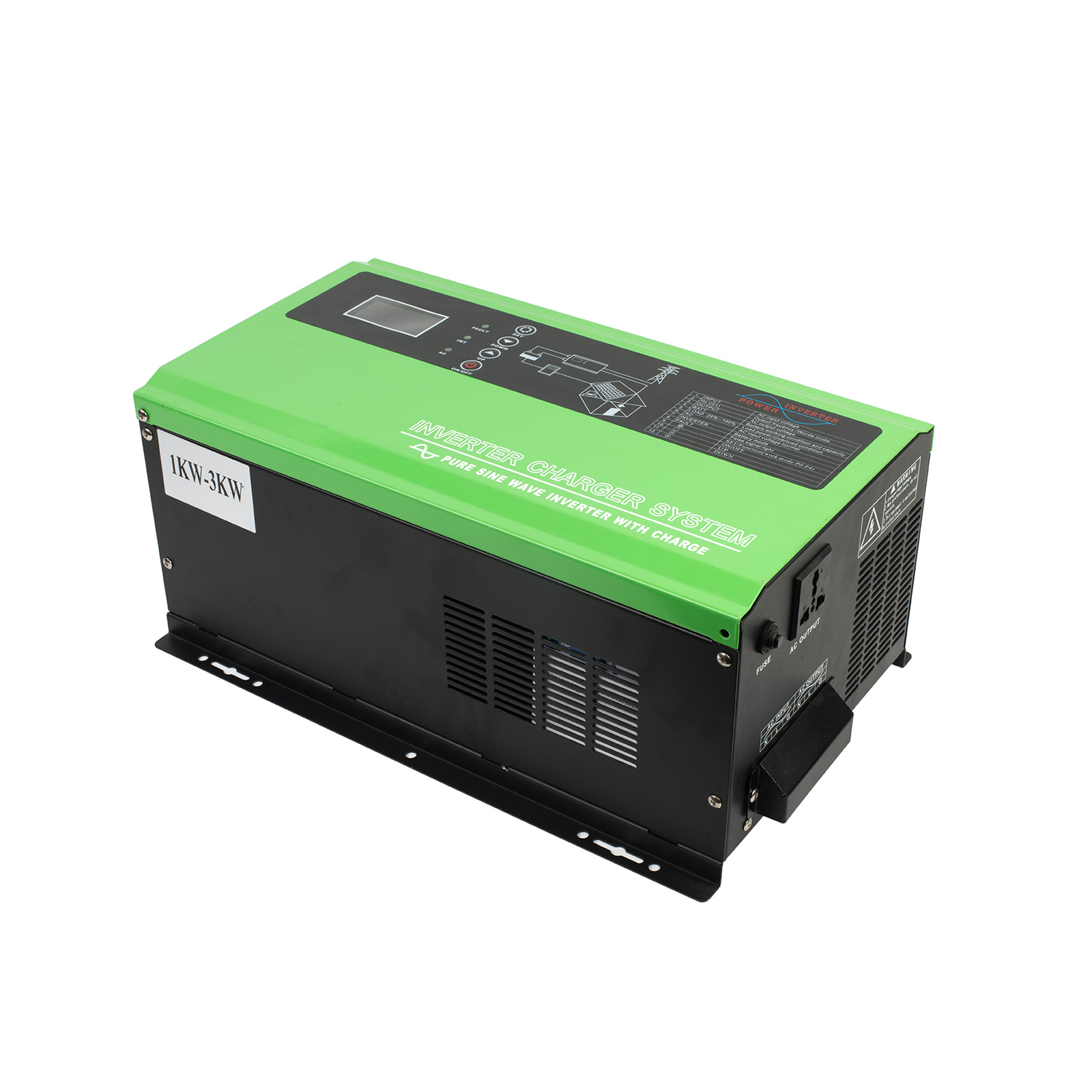 ソーラーパワーオフグリッドインバーター純正弦波24V 48V - Off Grid Solar Inverter 48V 6000W のレビューと価格