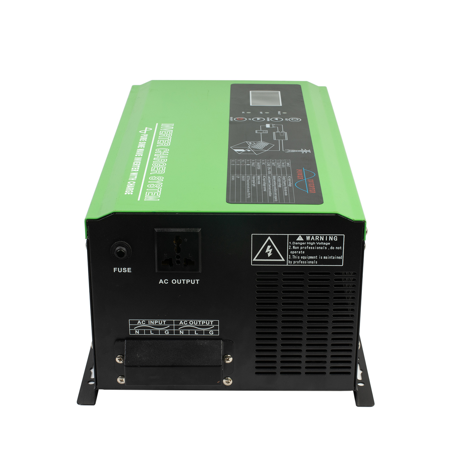 ソーラーパワーオフグリッドインバーター純正弦波24V 48V - Off Grid Solar Inverter 48V 6000W のレビューと価格