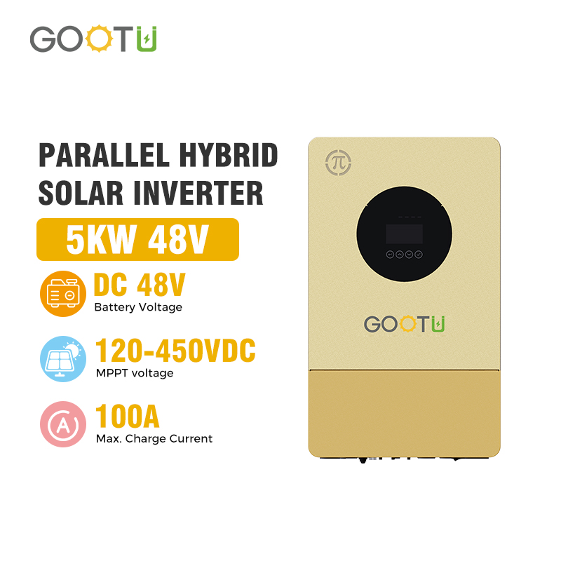 Gootu新型48Vハイブリッドソーラーインバーター5Kw  - Parallel Solar Inverter 48V 5000W Mppt のレビューと価格