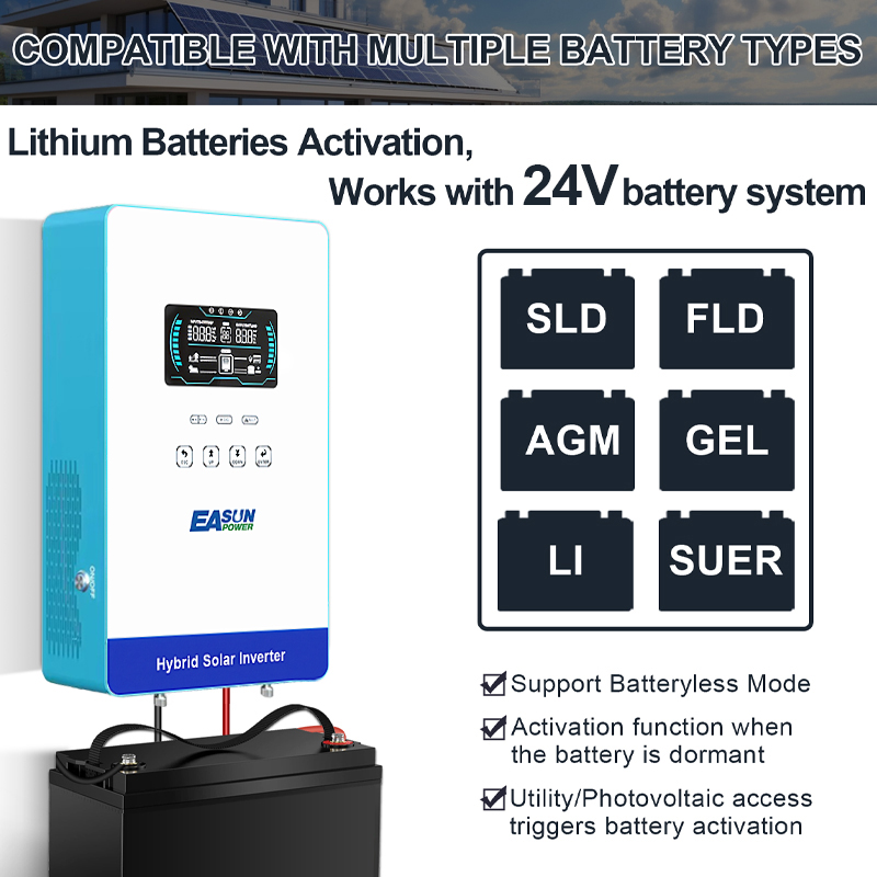 EASUN POWER 4000Wソーラーインバーター 4K - Grid Tie Inverter Limiter 2000W のレビューと価格