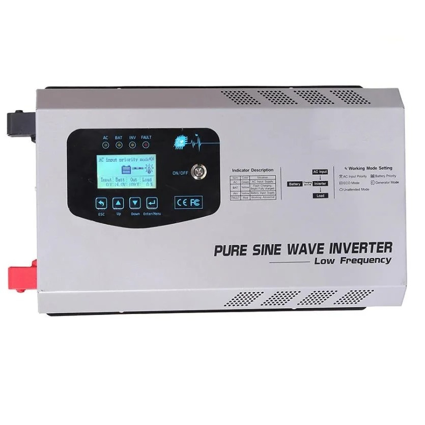 6KwソーラーUPSパワーインバーター 6000W 48V  - Off Grid Solar Inverter 48V 6000W のレビューと価格