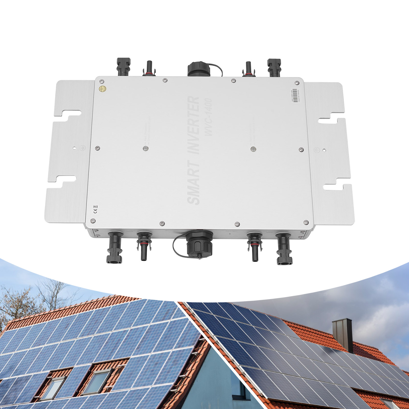 1400W MPPTグリッドタイ接続型ソーラーマイクロインバ - Micro Inverter 1400W Solar Grid Tie のレビューと価格