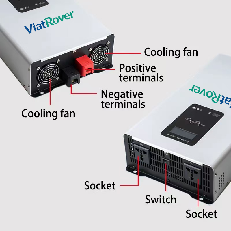 純正弦波インバーター 1600W 2600W 3000W D - Inverter Pure Sine Wave 60Hz 120V 3000W のレビューと価格