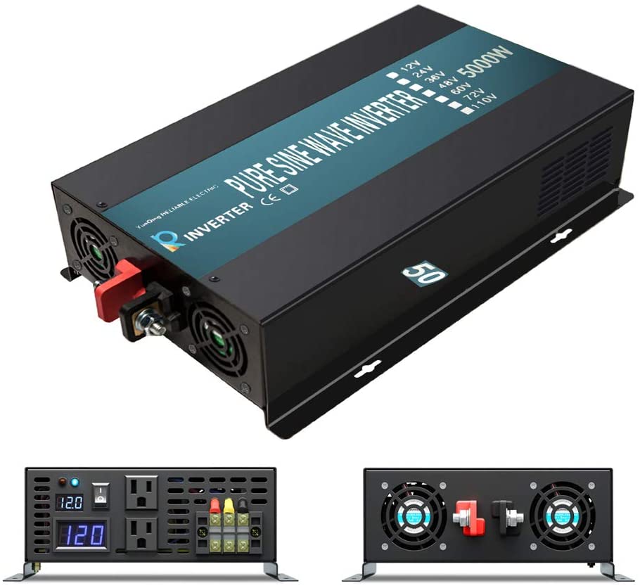 純粋な正弦波インバーター5000/24/220V,120V  - Pure Sine Wave Inverter 5000W 48V 220V のレビューと価格