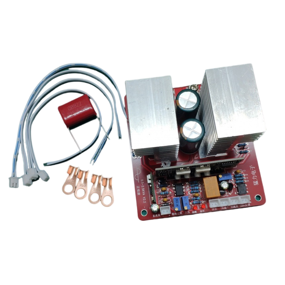 電力周波数純粋正弦波インバータモジュール 12V/24V/3 - Pure Sine Wave Inverter Board 24V 48V のレビューと価格