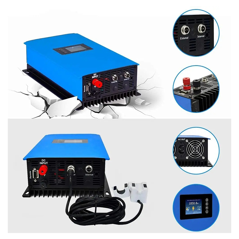 1000 ワット 2000 ワット風力発電グリッドタイインバ - Grid Tie Inverter Limiter 2000W のレビューと価格