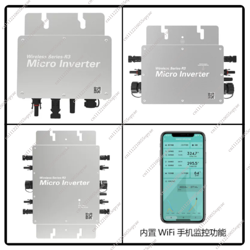 WVC 350W 700W 1400W 1600W 2000 - Micro Inverter 1400W Solar Grid Tie のレビューと価格