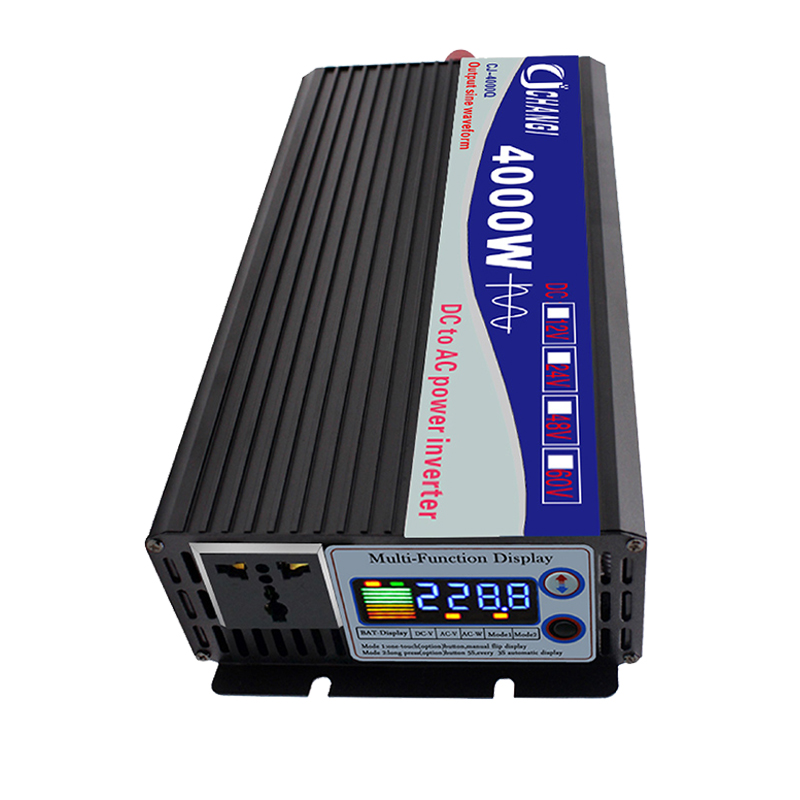 純粋な正弦波インバーター,12v 220v 48v 110v - Inverter Pure Sine Wave 60Hz 120V 3000W のレビューと価格