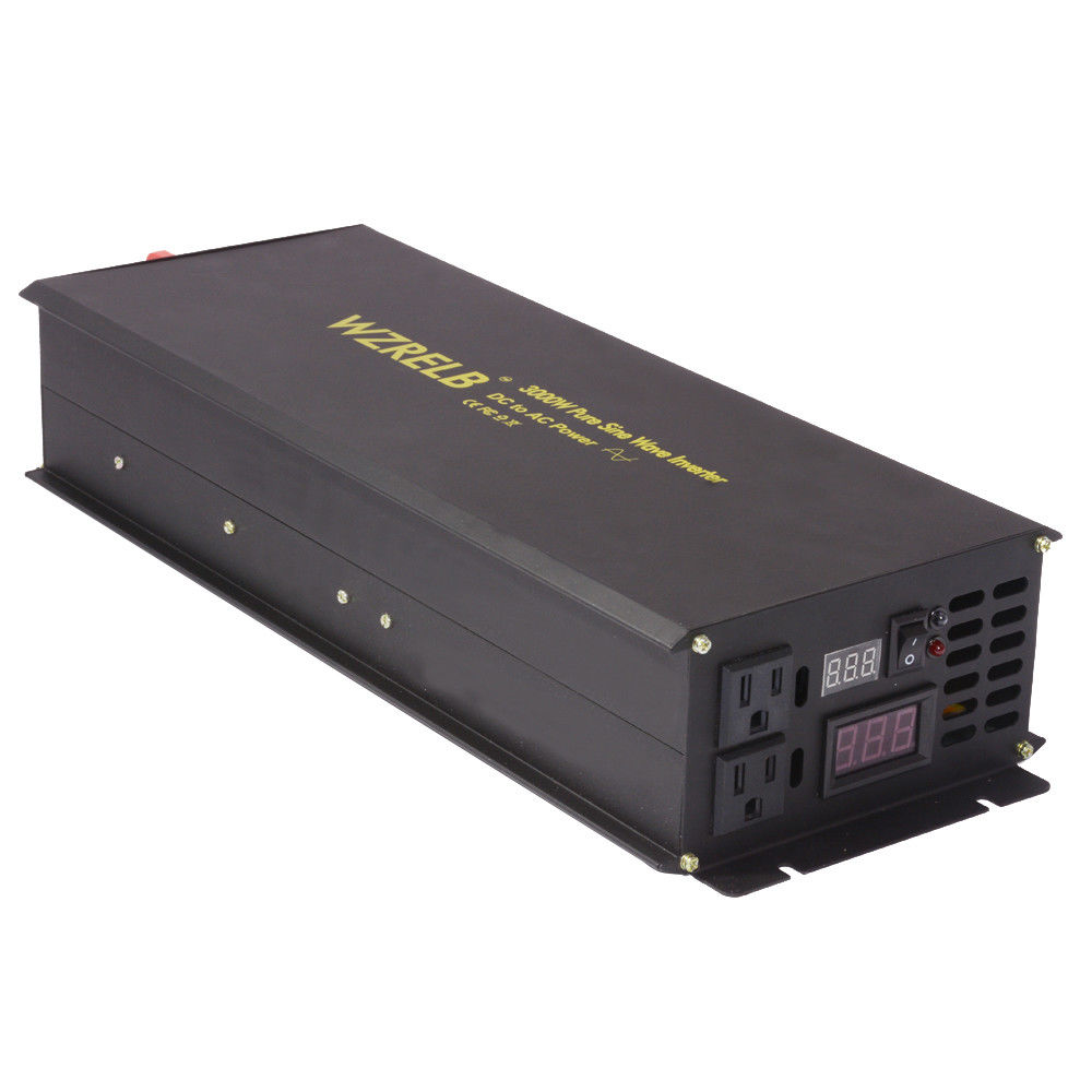 3000W 太陽光発電インバーター 48V 230V 純粋な - Inverter Pure Sine Wave 60Hz 120V 3000W のレビューと価格