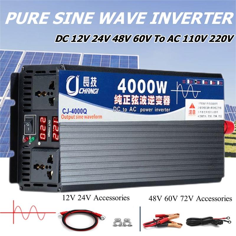 4000 ワット/5000 ワット/5500 ワット/300 - Inverter Pure Sine Wave 60Hz 120V 3000W のレビューと価格