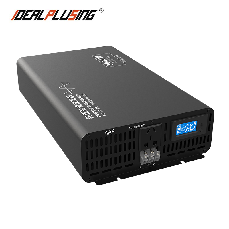 本当の力dc ac 12v 24v 48v 60v 72v  - Inverter Pure Sine Wave 60Hz 120V 3000W のレビューと価格