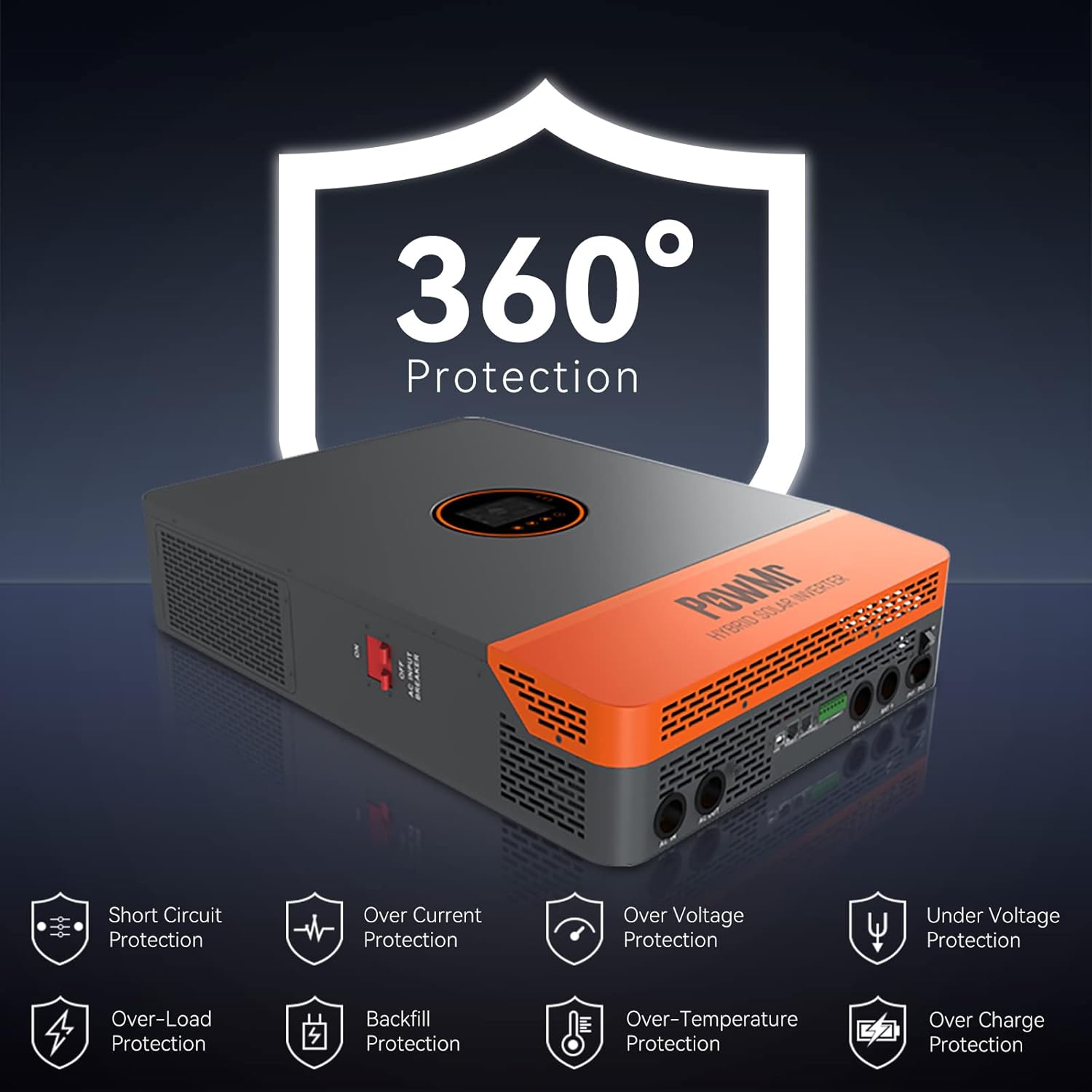 PowMr 10KW 分相インバーター 48V 110V 2 - Split Phase Inverter 10Kw 110V 220V のレビューと価格